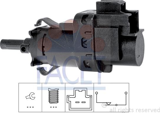 FACET 7.1231 - Brake Light Switch / Clutch car-mod.net