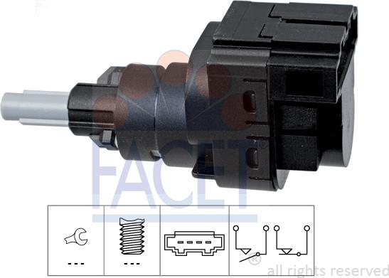 FACET 7.1228 - Brake Light Switch / Clutch car-mod.net