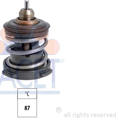 FACET 7.8956S - Coolant thermostat / housing car-mod.net