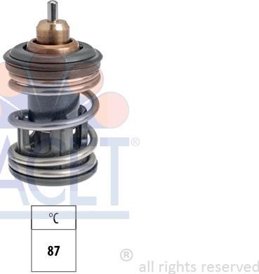 FACET 7.8966S - Coolant thermostat / housing car-mod.net