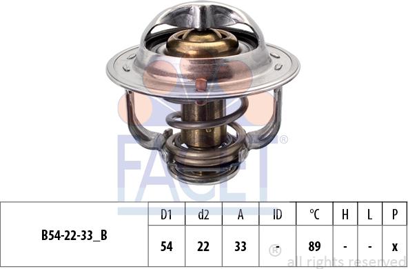 FACET 7.8693S - Coolant thermostat / housing car-mod.net