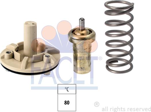 FACET 7.8689S - Coolant thermostat / housing car-mod.net