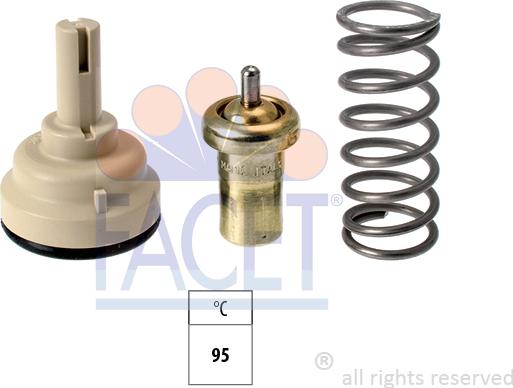 FACET 7.8686S - Coolant thermostat / housing car-mod.net