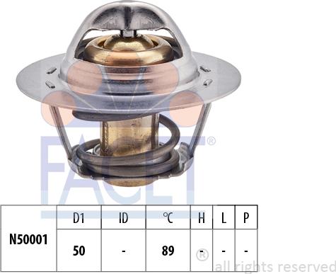 FACET 7.8322S - Coolant thermostat / housing car-mod.net