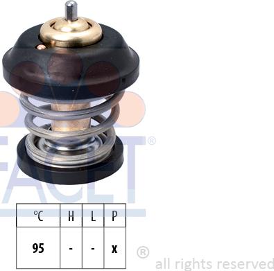 FACET 7.8743S - Coolant thermostat / housing car-mod.net