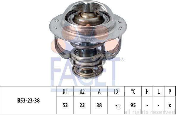 FACET 7.8742S - Coolant thermostat / housing car-mod.net