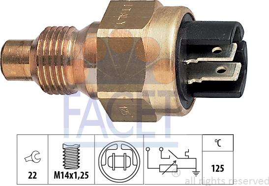 FACET 7.3510 - Coolant temperature Sensor car-mod.net