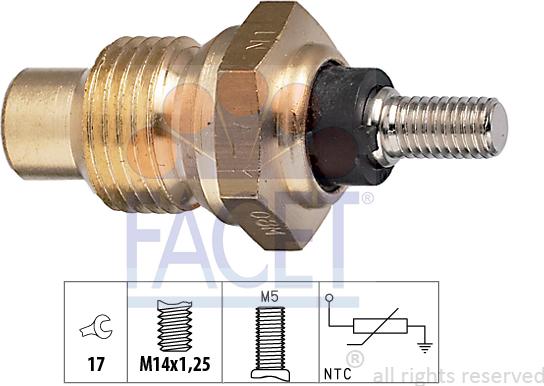 FACET 7.3003 - Coolant temperature Sensor car-mod.net