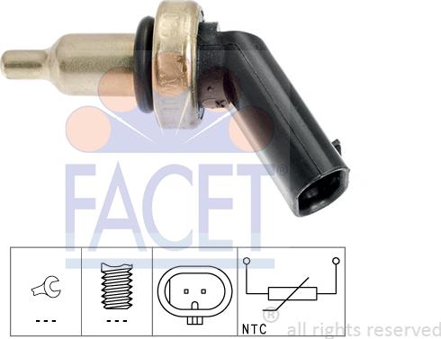 FACET 7.3390 - Coolant temperature Sensor car-mod.net