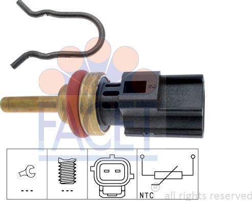 FACET 7.3346 - Coolant temperature Sensor car-mod.net
