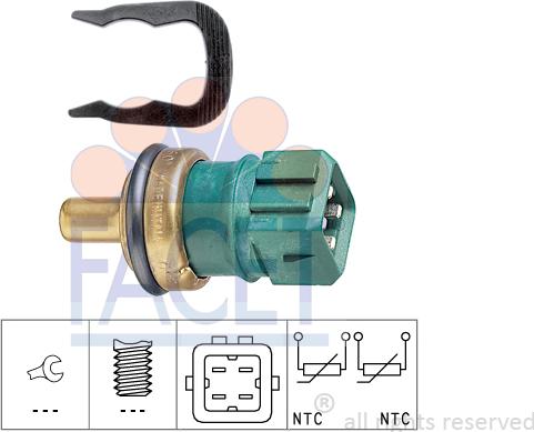 FACET 7.3260 - Coolant temperature Sensor car-mod.net