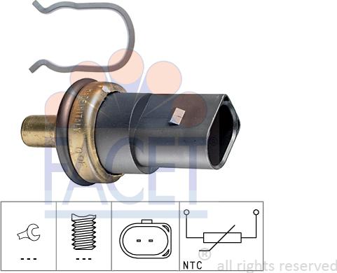 FACET 7.3278 - Coolant temperature Sensor car-mod.net