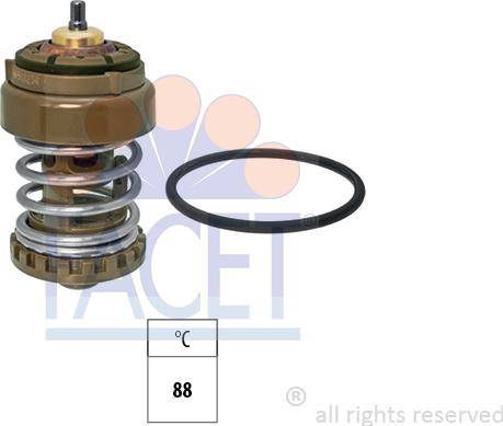 FACET 7.7969 - Coolant thermostat / housing car-mod.net