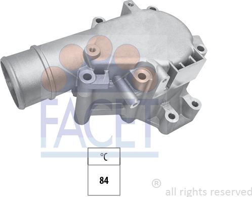 FACET 7.7935 - Coolant thermostat / housing car-mod.net