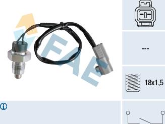 FAE 40848 - Reverse light Switch car-mod.net
