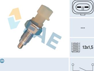 FAE 40830 - Reverse light Switch car-mod.net