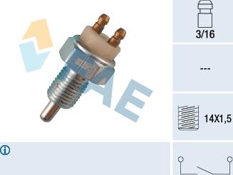 FAE 40290 - Reverse light Switch car-mod.net