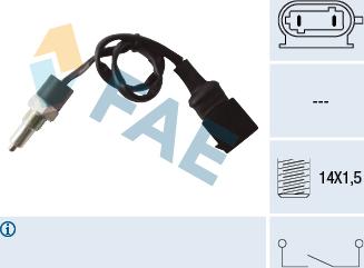 FAE 40700 - Reverse light Switch car-mod.net