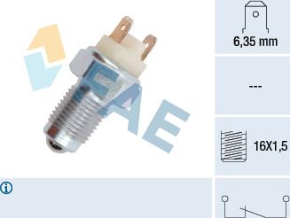 FAE 41060 - Reverse light Switch car-mod.net