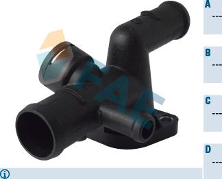 FAE 54352 - Coolant Flange car-mod.net