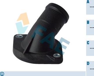 FAE 54304 - Coolant Flange car-mod.net