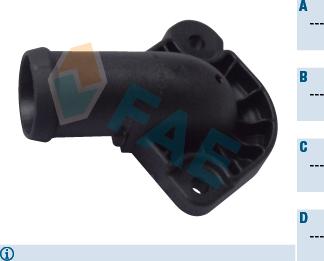FAE 54381 - Coolant Flange car-mod.net