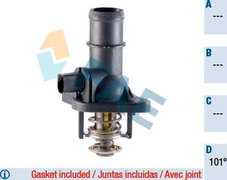 FAE 5348101 - Coolant thermostat / housing car-mod.net