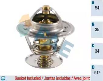 FAE 5304391 - Coolant thermostat / housing car-mod.net