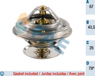 FAE 5305479 - Coolant thermostat / housing car-mod.net