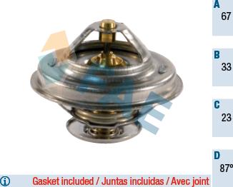 FAE 5305587 - Coolant thermostat / housing car-mod.net