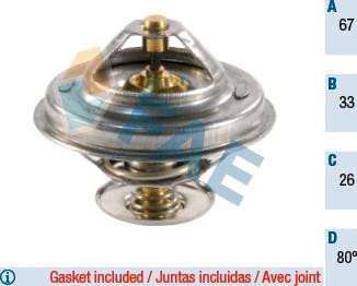 FAE 5305380 - Coolant thermostat / housing car-mod.net