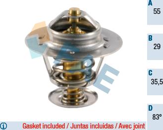 FAE 5306783 - Coolant thermostat / housing car-mod.net