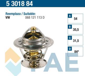 FAE 5301884 - Coolant thermostat / housing car-mod.net