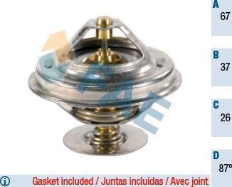 FAE 5302687 - Coolant thermostat / housing car-mod.net
