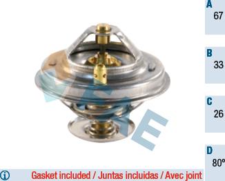FAE 5307280 - Coolant thermostat / housing car-mod.net