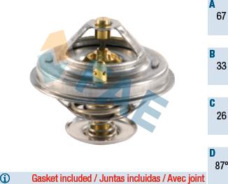 FAE 5307287 - Coolant thermostat / housing car-mod.net