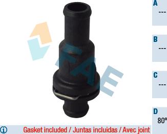 FAE 5313080 - Coolant thermostat / housing car-mod.net