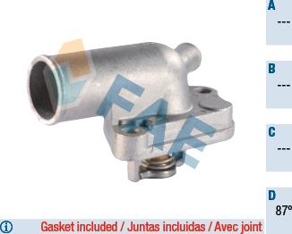 FAE 5332587 - Coolant thermostat / housing car-mod.net
