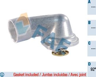 FAE 5320992 - Coolant thermostat / housing car-mod.net