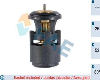 FAE 5320680 - Coolant thermostat / housing car-mod.net