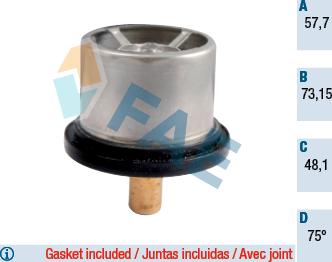 FAE 5320275 - Coolant thermostat / housing car-mod.net