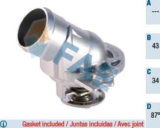 FAE 5323087 - Coolant thermostat / housing car-mod.net
