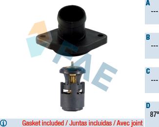 FAE 5322887 - Coolant thermostat / housing car-mod.net
