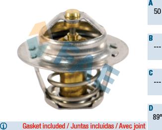 FAE 5205089 - Coolant thermostat / housing car-mod.net