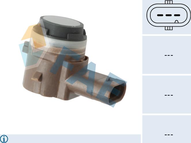 FAE 66092 - Sensor, parking assist car-mod.net