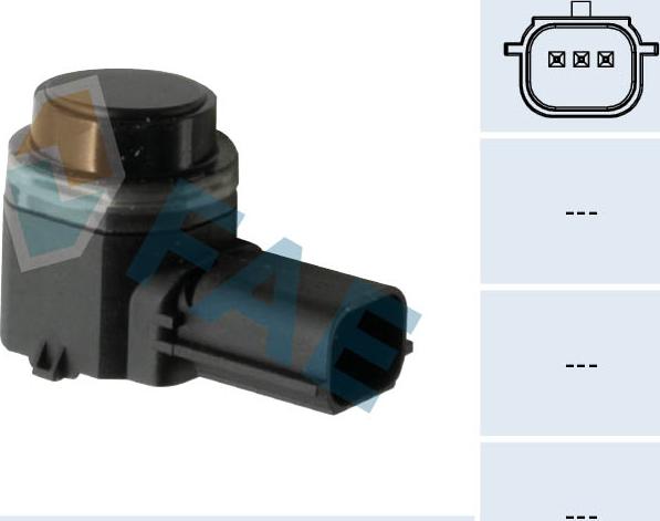 FAE 66067 - Sensor, parking assist car-mod.net