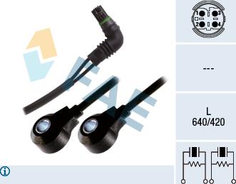 FAE 60255 - Knock Sensor car-mod.net