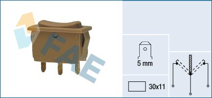 FAE 62980 - Switch, interior light car-mod.net
