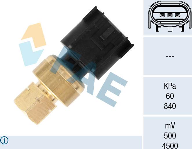 FAE 15617 - Sensor, fuel pressure car-mod.net
