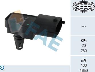 FAE 15044 - Sensor, intake manifold pressure car-mod.net